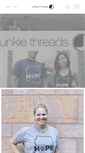 Mobile Screenshot of junkiethreads.com